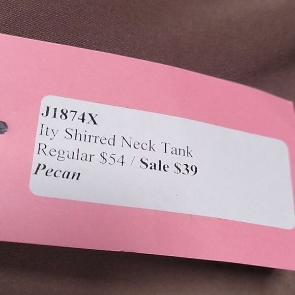 Kokoon Ity Shirred Neck Tank Top Sz S - Picture 8 of 9